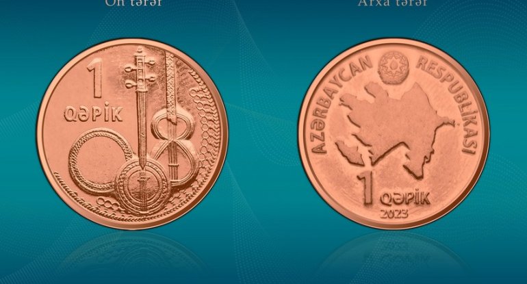Azərbaycanda tədavülə yenilənmiş metal pul nişanları buraxıldı
