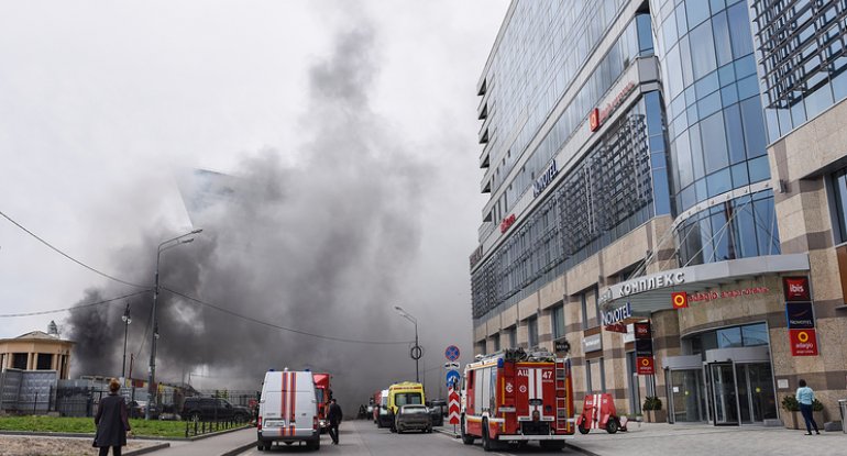 Moskvanın elmi-tədqiqat institutu yanır: 9 nəfər öldü - VİDEO