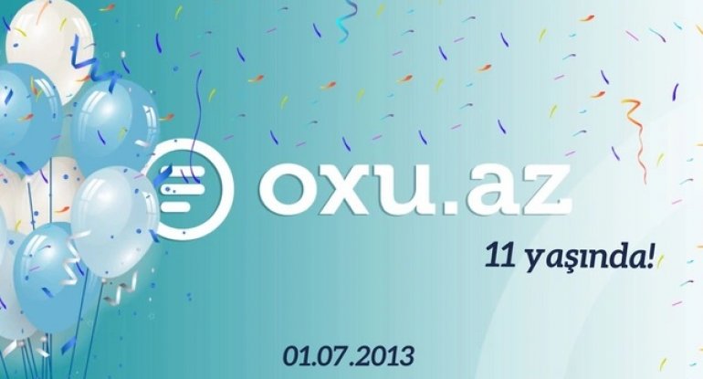 Oxu.Az 11 yaşında!