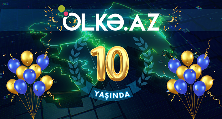 Ölkə.Az-ın 10 yaşı oldu