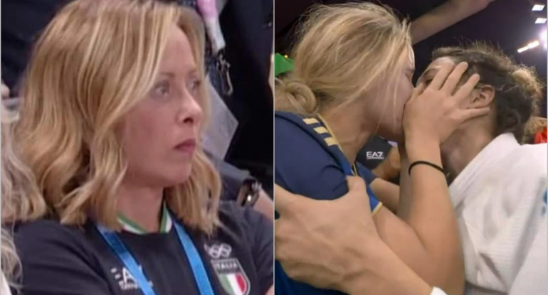 İtaliyanın baş nazirinin öpüşən idmançı qızlara reaksiyası gündəm oldu - FOTO