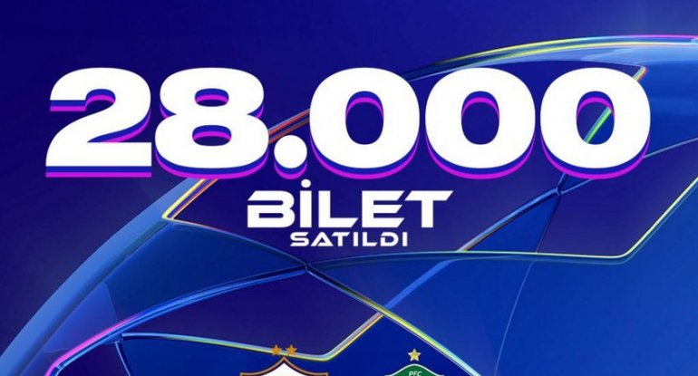 Çempionlar Liqası: "Qarabağ"ın bugünkü oyununa 28 mindən çox bilet satılıb