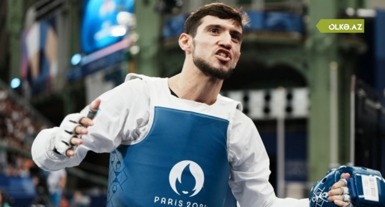 Paris 2024: Azərbaycan taekvondoçusu Olimpiadanın gümüş medalını qazanıb