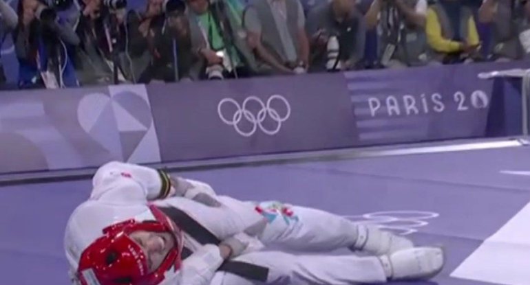 Taekvondoçumuz finalda zədələndi - VİDEO