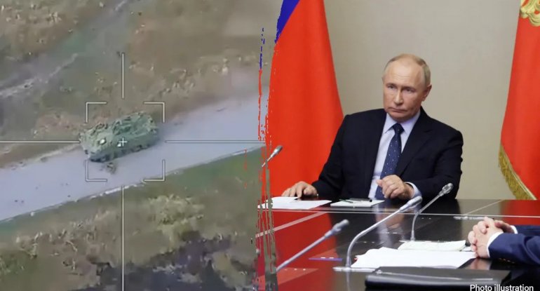 Putin: Kiyevlə danışıqlar bitdi, Rusiyayla savaşan Qərbdir