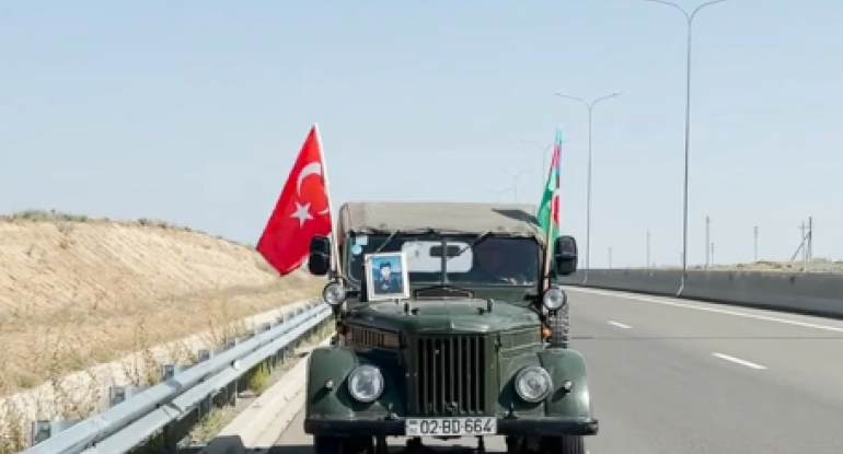 Ağdam sakini qardaşının şəhid olduğu maşınla ata yurduna getdi: "Elə bil Nadiri canlı gördüm"