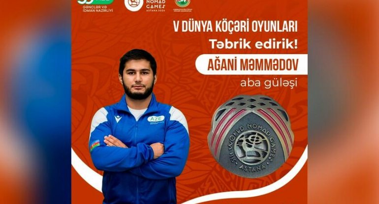 Azərbaycan Dünya Köçəri Oyunlarında daha bir bürünc medal qazandı