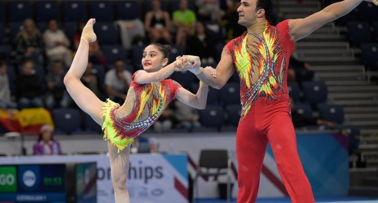 Azərbaycan gimnastları daha bir qızıl medal qazanıblar