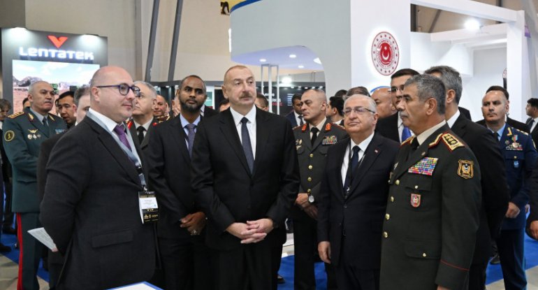 Prezident İlham Əliyev “ADEX-2024” və “Securex Caspian” sərgiləri ilə tanış olub - FOTO - YENİLƏNİB