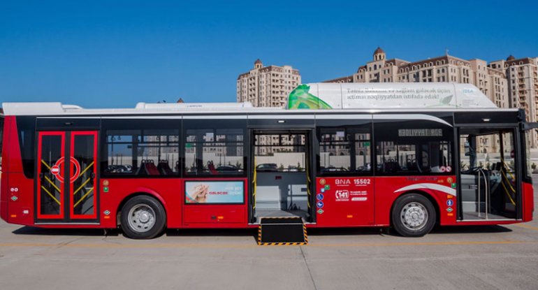 Bakıda 5 avtobusun marşrut xətti dəyişdiriləcək