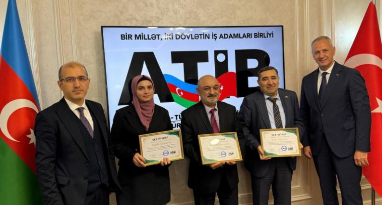 ATİB-in 20 illiyi münasibətilə keçirilən müsabiqənin qalibləri mükafatlandırılıb