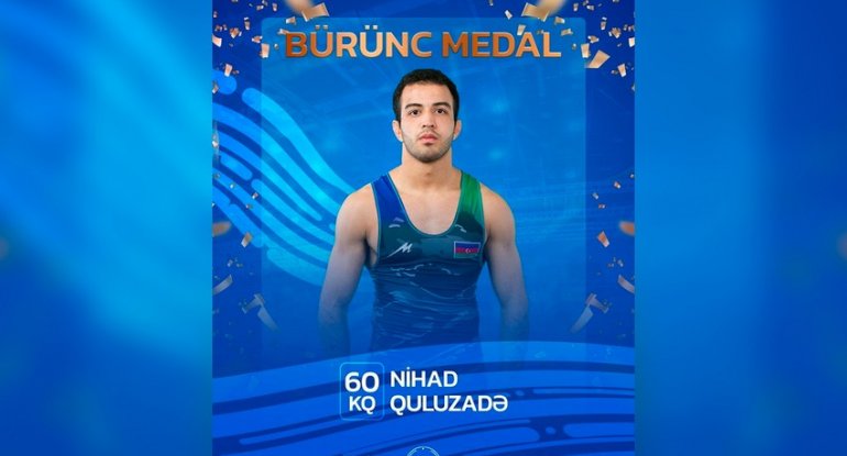 Azərbaycan güləşçisi dünya çempionatında bürünc medal qazandı