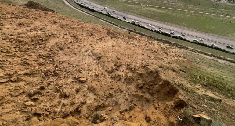 Bakı Kənar Dairəvi yolunda təhlükə aradan qaldırıldı