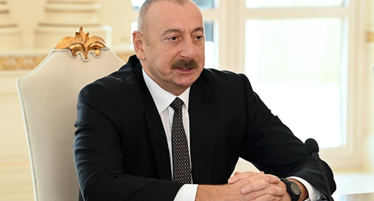 İlham Əliyev bu sazişi təsdiqlədi