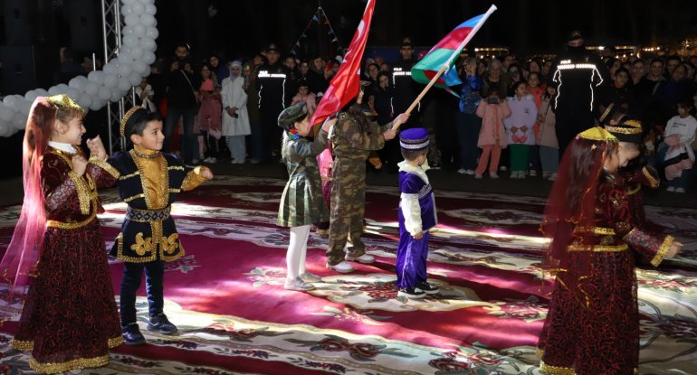 Neftçalada Zəfər Günü təntənəli şəkildə qeyd olunub