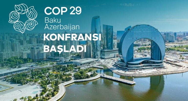 Bu gün Azərbaycanda COP29-a start verilir