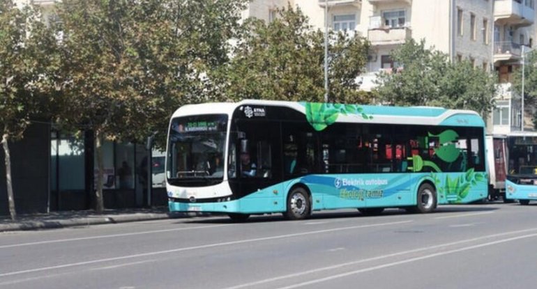 Bakıda avtobusların hamısı elektrik olacaq