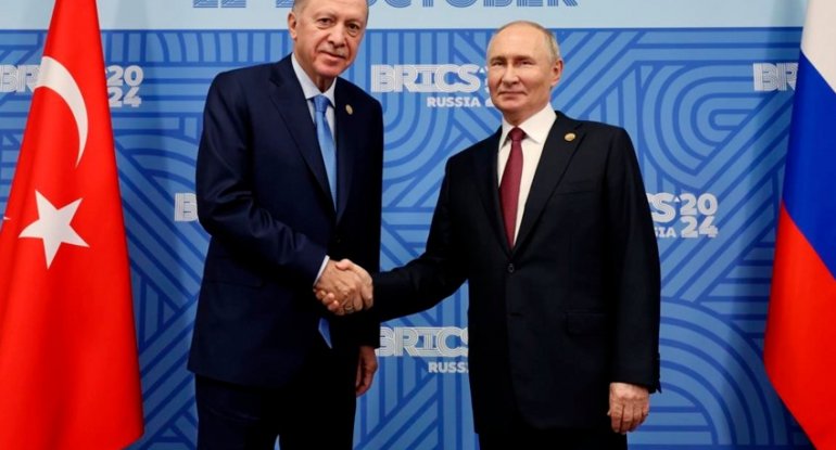 Ərdoğan Putinlə Suriyadakı vəziyyəti müzakirə edib