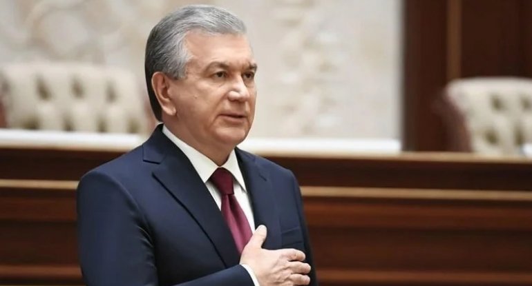 Şavkat Mirziyoyev Azərbaycan və Rusiya liderlərinə başsağlığı verib