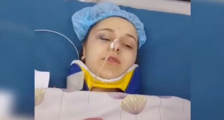 Aviaqəzadan sağ çıxan zaqatalalı qız anasına video göndərdi