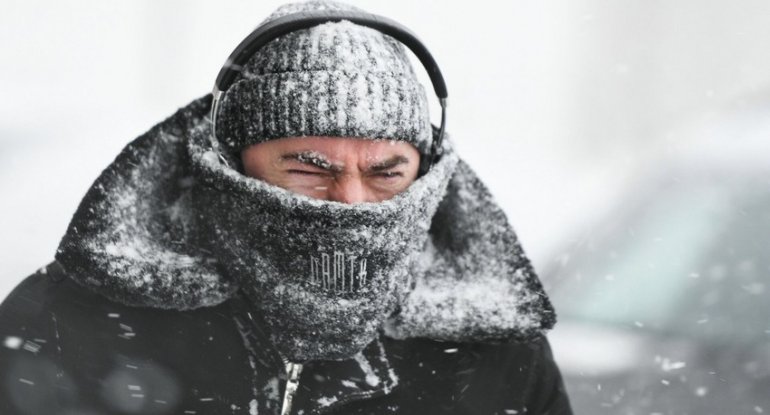 Bu ölkədə -50 dərəcədən aşağı temperatur qeydə alınıb - Foto