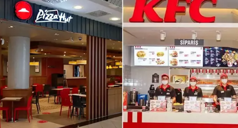 Türkiyədəki KFC və "Pizza Hut" restoranları bağlanır