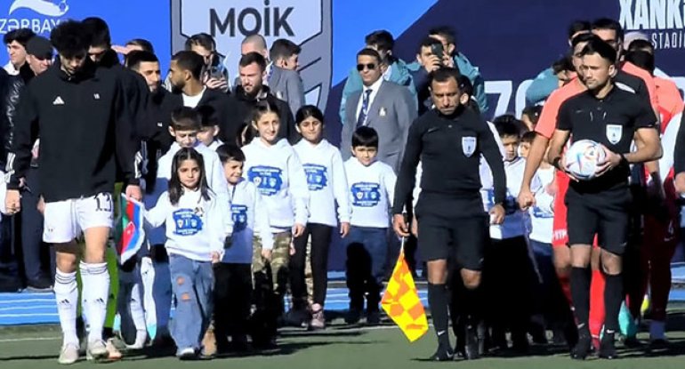 &ldquo;Qarabağ&rdquo; futbolçuları meydana şəhid övladları ilə çıxacaq