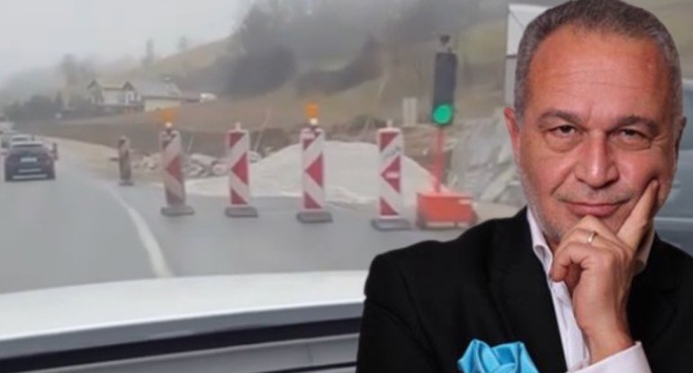 "AAYDA, yolu belə təmir edərlər!" - Video