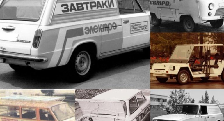 SSRİ-nin elektromobilləri: Siyahıda &ldquo;Zapı&rdquo; da var - FOTO, VİDEO