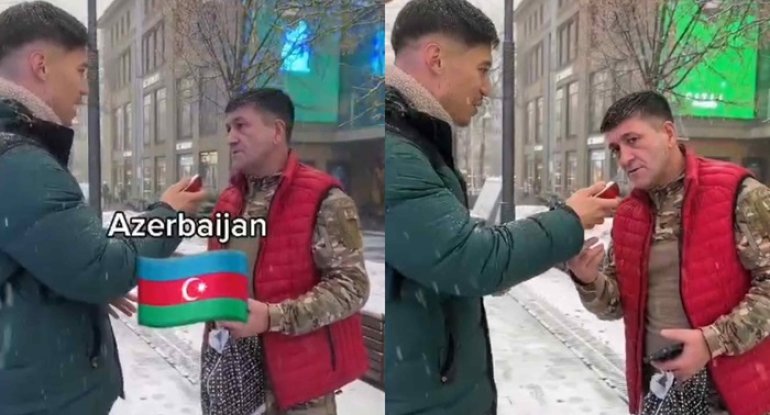Qazaxıstanda azərbaycanlı ilə yapon arasında maraqlı dialoq - VİDEO