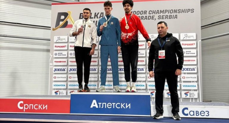 Azərbaycan atleti Serbiyada qızıl medal qazanıb