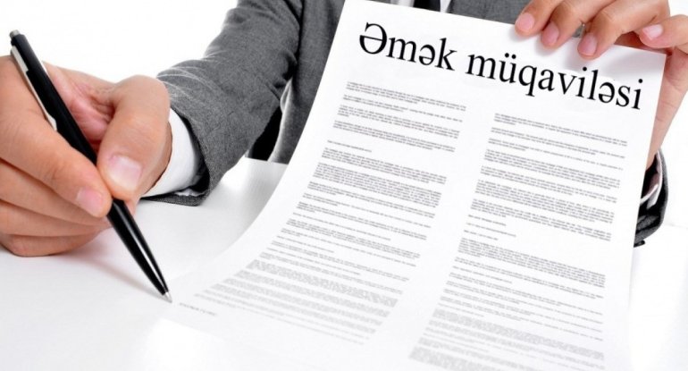 Azərbaycanda bağlanmış əmək müqavilələrinin sayı açıqlanıb