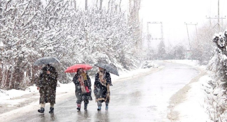 Ən çox qar yağan ərazilər açıqlandı