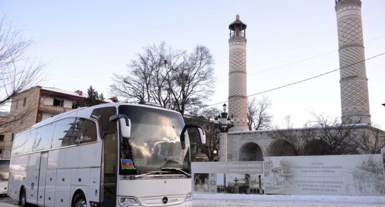 Gəncədən Şuşaya müntəzəm avtobus reysi istifadəyə veriləcək