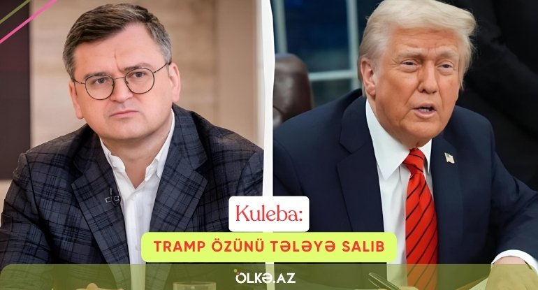 Kuleba: Tramp özünü tələyə salıb