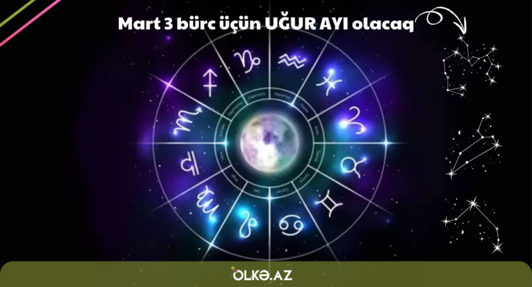 Mart 3 bürc üçün UĞUR AYI olacaq &ndash; Astroloq açıqladı