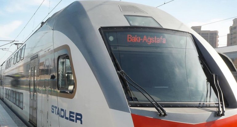 Bakı-Ağstafa-Bakı marşrutu üzrə əlavə qatar reysləri təyin edilib