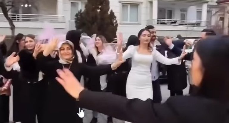Türkiyədə "azeri toyu" - VİDEO