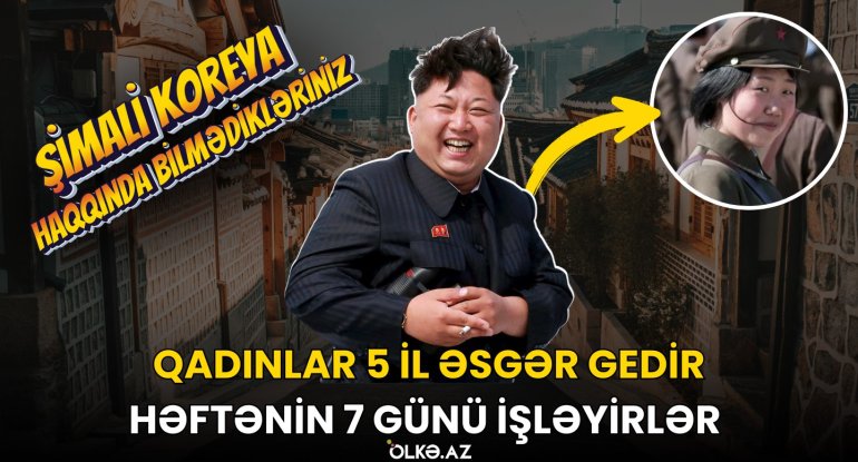 Qadınlar 5 il əsgər gedir, saç düzümünü dövlət seçir, həftədə 7 gün işləyirlər - VİDEO
