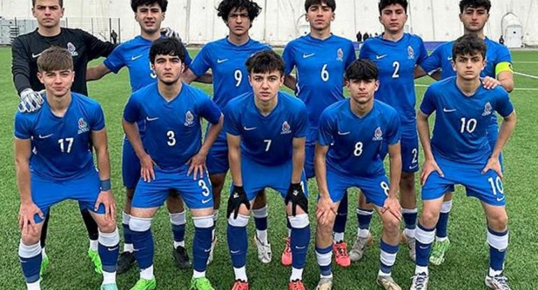 Azərbaycanın U-17 millisi ikinci yoxlama görüşündə də məğlub olub