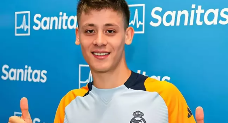 Arda Gülər ayağına top dəydirmədən 250 min qazandı