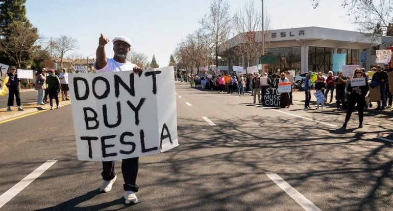 ABŞ-də &ldquo;Tesla&rdquo; əleyhinə aksiyalar keçiriləcək