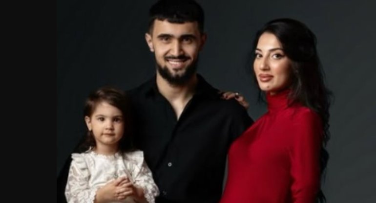 Toral hamilə xanımı ilə - FOTO