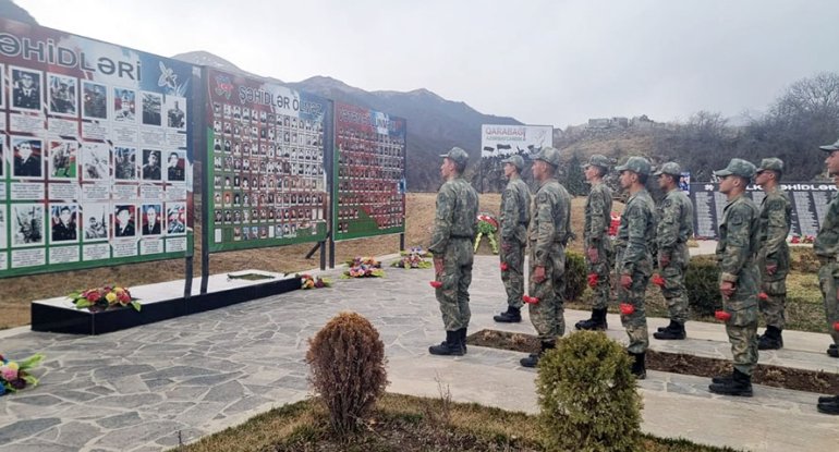 Aprel döyüşlərinin 9-cu ildönümü qeyd olunub - FOTO