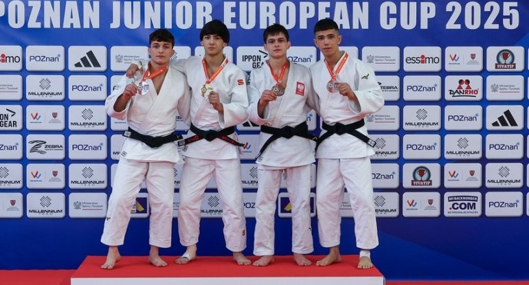 Azərbaycan cüdoçuları 4 medal qazanıblar