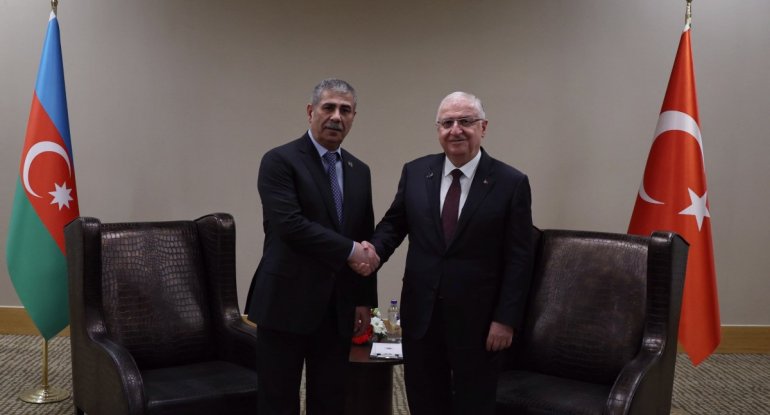Zakir Həsənov Yaşar Güler ilə görüşüb