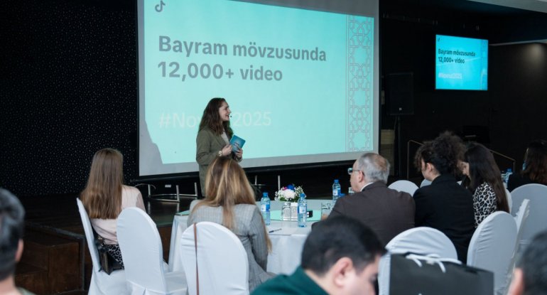 TikTok-da Novruz mövzusunda keçirilən müsabiqənin qalibləri mükafatlandırılıb - FOTO