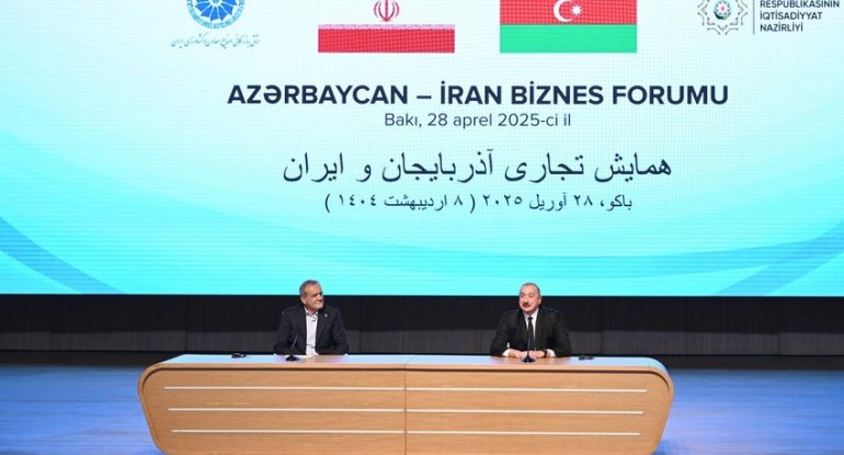 Prezidentlər biznes forumunda iştirak edib - YENİLƏNİB
