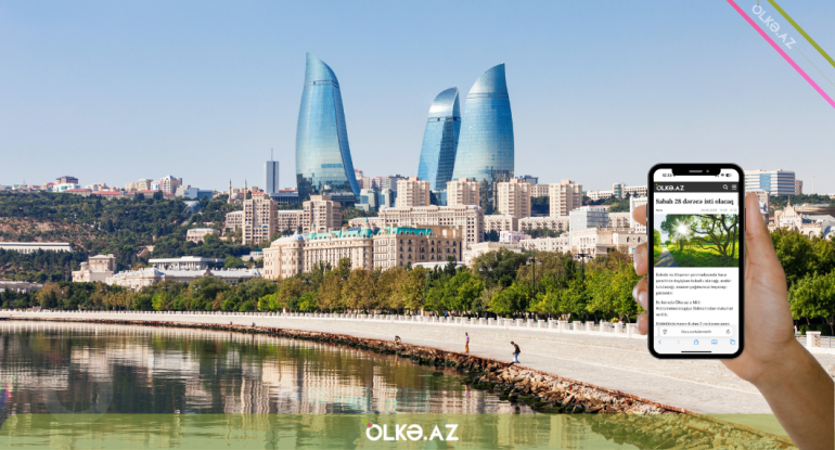 Sabah 28 dərəcə isti olacaq