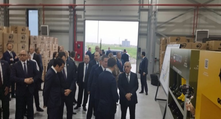 Azərbaycan və Belarus hökumət başçıları Ağdam Sənaye Parkı ilə tanış olublar